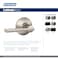 Schlage F170 LAT 716 Latitude Door Lever One Sided NonTurning Dummy Door Handle Aged Bronze