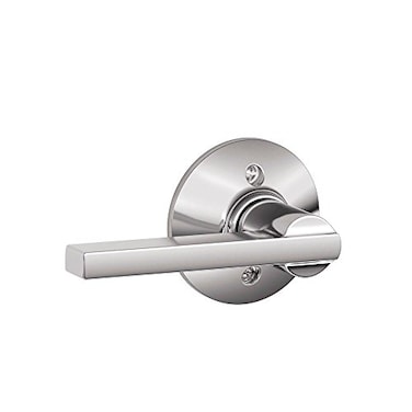 Schlage F170 LAT 625 Latitude Door Lever One Sided NonTurning Dummy Door Handle Bright Chrome