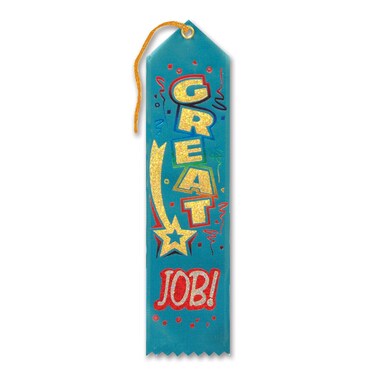 Great Job Award Ribbon