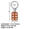 Master Lock 417 Lockout Tagout Safety HaspRed