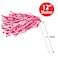 Beistle Red  White Poly Shakers  512 Strand