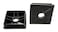 Camco 4Inch RV Bumper Caps  Easy Removal  Durable Construction  Black 2pack 40303