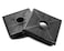 Camco 4Inch RV Bumper Caps  Easy Removal  Durable Construction  Black 2pack 40303