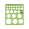 Staedtler Combo Circle Template 977 110