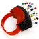 Dritz Wrist Felt Adjustable Strap Red One Size Fits All 1 Count Pin Cushion