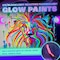 Glow in the Dark Paint  Pack of 8 MultiSurface UV Paint Set  UV  Blacklight Activated Self Luminous 20mL  Perfect for Halloween and Holiday Decor Easter Egg Painting Decoration