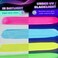 Glow in the Dark Paint  Pack of 8 MultiSurface UV Paint Set  UV  Blacklight Activated Self Luminous 20mL  Perfect for Halloween and Holiday Decor Easter Egg Painting Decoration