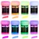 Glow in the Dark Paint  Pack of 8 MultiSurface UV Paint Set  UV  Blacklight Activated Self Luminous 20mL  Perfect for Halloween and Holiday Decor Easter Egg Painting Decoration
