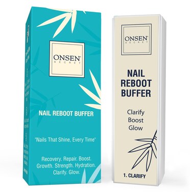 Professional Nail Buffer Block  Made in USA  Ultimate Shine Nail Buffing Block with 3 Way Buffing Methods Smooth  Shine After Nail File Purse Size Manicure Tools for Nail Care  1 Pack by Onsen