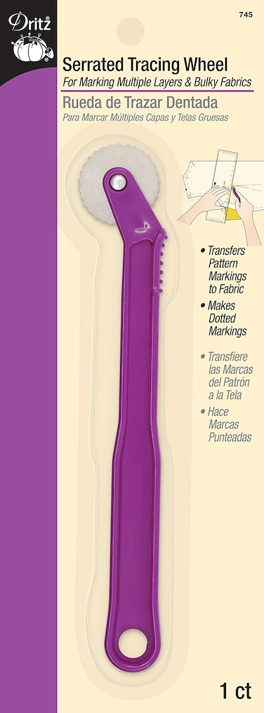 Dritz Serrated Purple Tracing Wheel