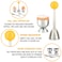 Epar Egg Topper Cutter  Egg Cups  Holder for Soft Boiled Eggs  Egg Cracker Tool Set  Stainless Steel Soft Boiled Egg Cutter  Egg Spoons for Soft Boiled Eggs
