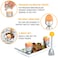 Epar Egg Topper Cutter  Egg Cups  Holder for Soft Boiled Eggs  Egg Cracker Tool Set  Stainless Steel Soft Boiled Egg Cutter  Egg Spoons for Soft Boiled Eggs