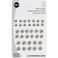 Dritz 8165 SewOn Snaps Size 10 20  40 NickelPlated Brass 36 Count