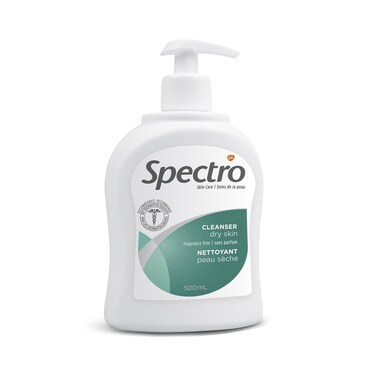 Spectro Jel Cleanser 500ml 17 Floz Pump For Dry Skin Fragrance Free