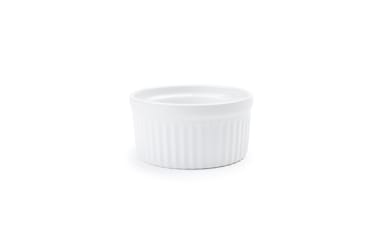 Fox Run Ramekin White Stoneware 8Ouncepack of 1