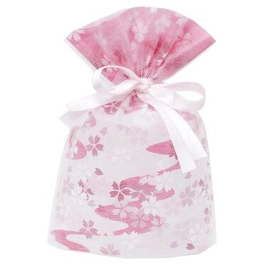 Gift Mate 210219 9Piece Drawstring Gift Bags Small NonWoven Blossom