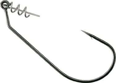 Owner American 5167121 TwistLock Light Soft Plastic Hook with CenteringPin