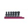 GEARWRENCH 6 Pc 14 Drive 6 Pt Standard Universal Impact Socket Set SAE  84904