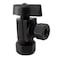 LASCO 069211OB Angle Stop Quarter Turn Ball Valve 58Inch OD Compression Inlet X 38Inch OD Compression Outlet Dark OilRubbed Bronze