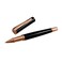 Monteverde USA Impressa Rollerball Pen Black with 18 Karat Rose Gold Trim  Refillable Smooth Writing Pen