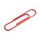 JAM PAPER Colorful Jumbo Paper Clips  Large 2 Inch  Red Paperclips  75Pack