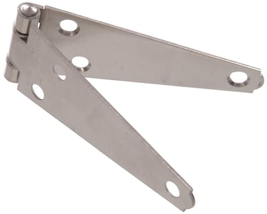 Hardware Essentials 851825 Heavy Duty Strap Hinges Stainless Steel 4