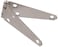 Hardware Essentials 851825 Heavy Duty Strap Hinges Stainless Steel 4