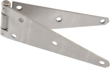 Hardware Essentials 851828 Heavy Duty Strap Hinges Stainless Steel 6