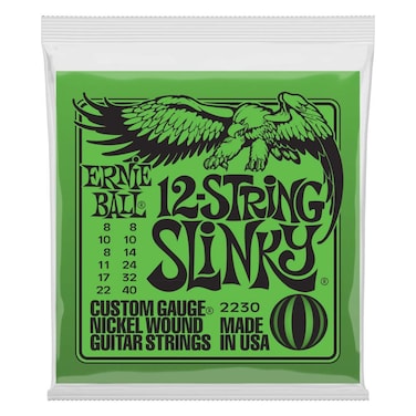 Ernie Ball 12String Slinky Nickel Wound Electric Guitar Strings 840 Gauge P02230