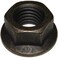 HardtoFind Fastener 014973124861 Flange Nuts 14mm200 Piece6Black