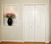 Richelieu Hardware 14012WBC Onward BiFold Door Hardware Kit 24 in 610 mm Track White Zinc Beige Finish