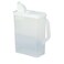Buddeez Bulk Food Storage Container  8 Quart All Purpose Clear  Large Pantry and Kitchen Organization and Storage  Cereal Flour Sugar Rice Dispenser EZ Grip Handle EZ Pour Spout White Lid