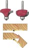 Freud 33106 DropLeaf Table Bit Set with 14 Shank