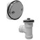 Jones Stephens B07101 Chrome Plated TwoHole Bath Direct Half TWaste PVC 12 KIT WCP Lift  Turn