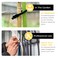 10 Inch Zip Ties Heavy Duty by Strong Ties  150 Cable Ties Per Pack  Black Zip Ties 50lb Tensile Strength  All Weather UV Resistant Indoor or Outdoor