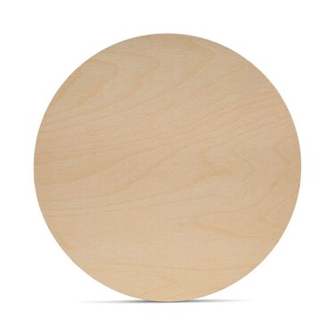 Wood Circles 12 inch 18 Inch Thick Birch Plywood Discs Pack of 1 Unfinished Wood Circles for Crafts Wood Rounds by Woodpeckers