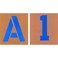 Headline Sign 108 Stencil Set 8Inch Capital Letters A to Z