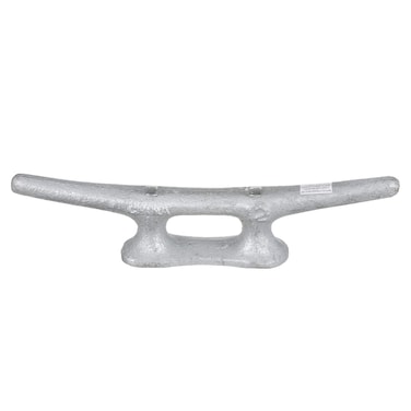 Seachoice Open Base Dock Cleat Galvanized Gray Iron 12 In