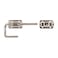 National Hardware N238972 V800 Sliding Door Latch in Nickel
