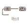 National Hardware N238972 V800 Sliding Door Latch in Nickel