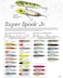 Heddon Super Spook Topwater Fishing Lure for Saltwater and Freshwater ChromePink Super Spook 78 oz