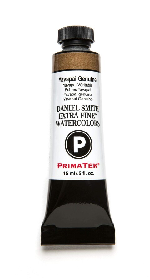 DANIEL SMITH Extra Fine Watercolor 15ml Paint Tube Yavapai Genuine 05 Fl Oz Pack of 1 Black