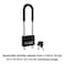 Master Lock 527D Adjustable Shackle 2 inch Wide Black