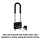 Master Lock 527D Adjustable Shackle 2 inch Wide Black