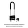 Master Lock 527D Adjustable Shackle 2 inch Wide Black