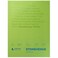 Legion Stonehenge Pad Cotton Deckle Edge Paper 18 X 24 inches White 15 Sheets