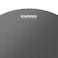 Evans Hybrid Drumhead  Hybrid Marching Snare Drum Head  For Sensitivity Dynamic Range  Enhances Projection Durability  Grey 13 Inch