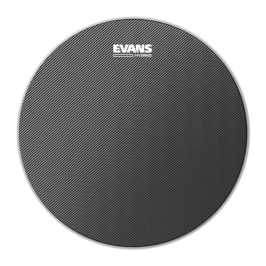 Evans Hybrid Drumhead  Hybrid Marching Snare Drum Head  For Sensitivity Dynamic Range  Enhances Projection Durability  Grey 13 Inch