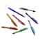 Pentel RSVP Mini Ballpoint Pen 10mm Medium Line Assorted Ink ABCDFPSV wKey Ring 8Pk BK91MNBP8M