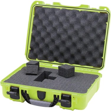 Nanuk 910 Waterproof Hard Case with Foam Insert  Lime